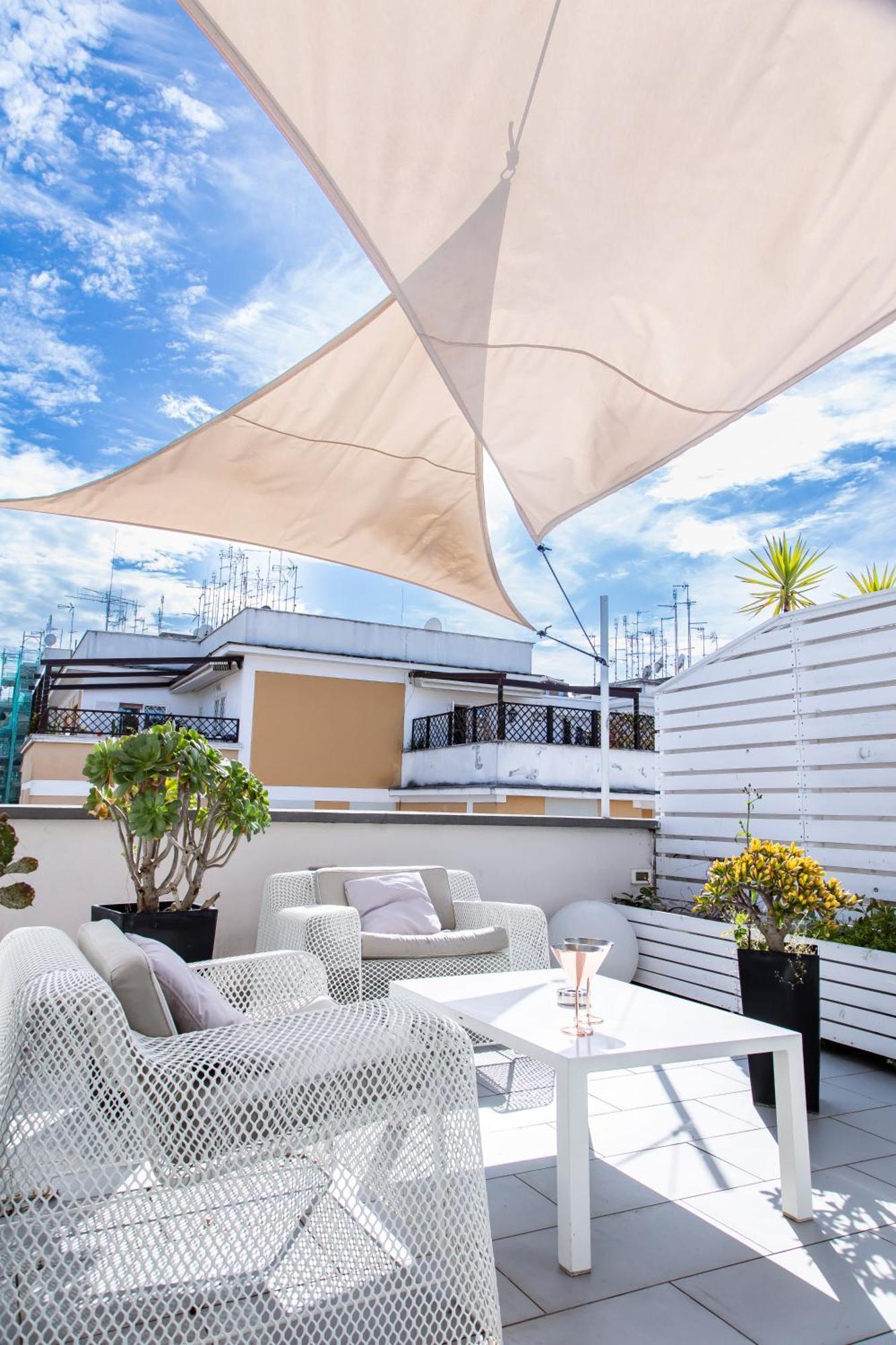 Glamroom Luxury Terrace Pensión Roma